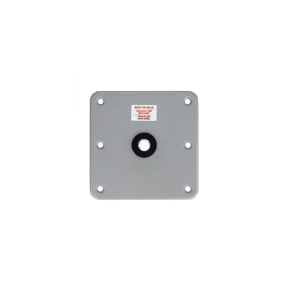 Boat Seat Pedestal Base Plate - Lock N Pin - Square - Non-Threaded - ATT67749 - view 3
